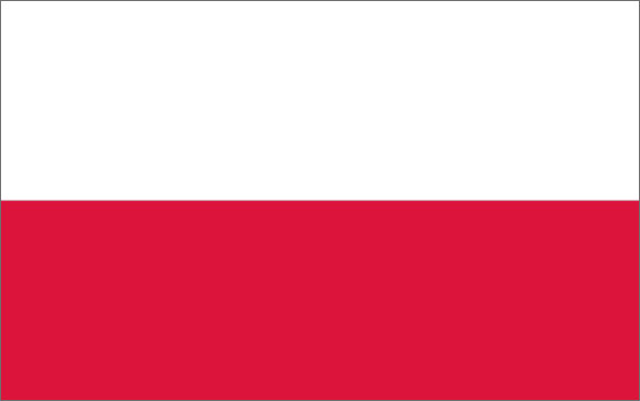 Flaga Polski - język polski